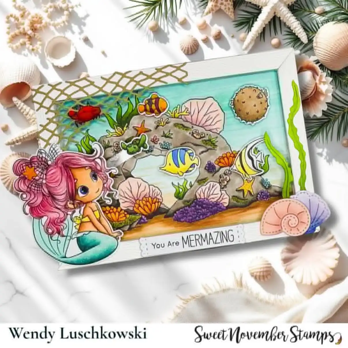 2026 New Clear Stamp Set - Sea - Food Box Baby ulasan dan harga