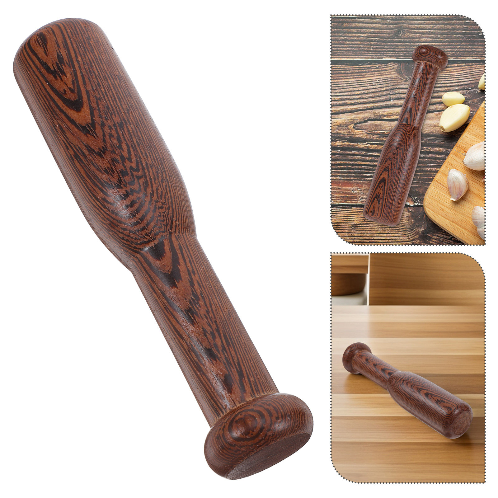 Natural Wood Hand Grinder Crus - Baby Food Natural ulasan dan harga