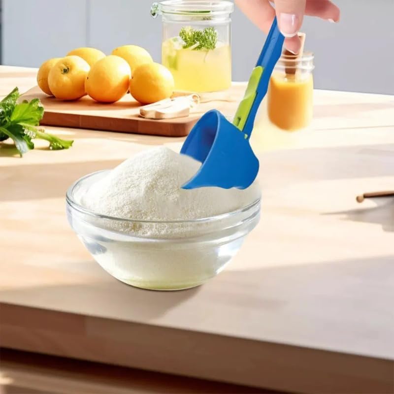 Mess-Free Sliding Funnel Measu - Baby Food Oatmeal ulasan dan harga