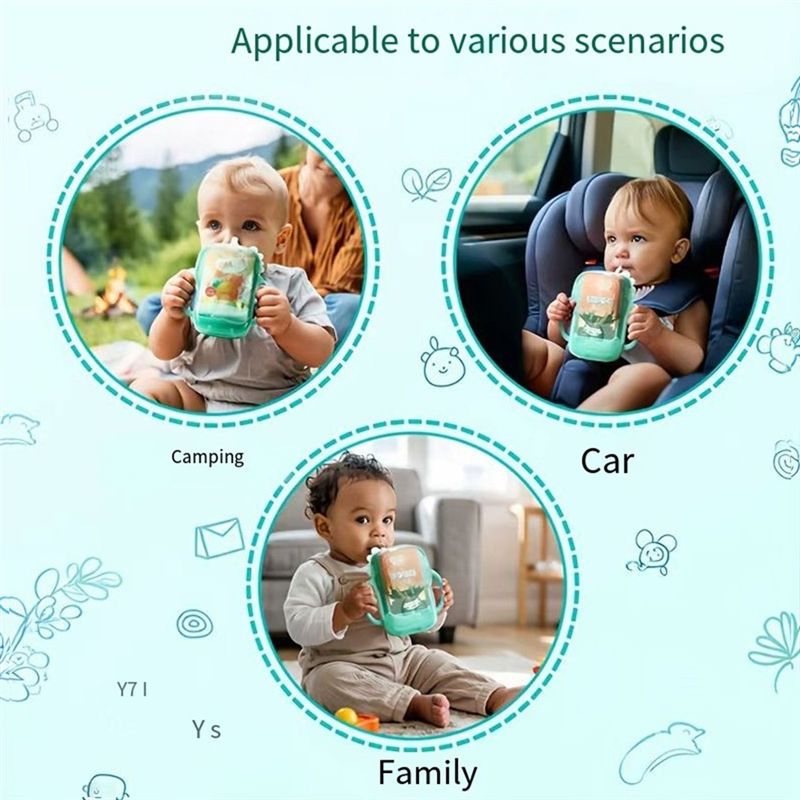 AS94-Food Baby Pouch Holder Sq - Baby Food Pouches 1 Year Old ulasan dan harga