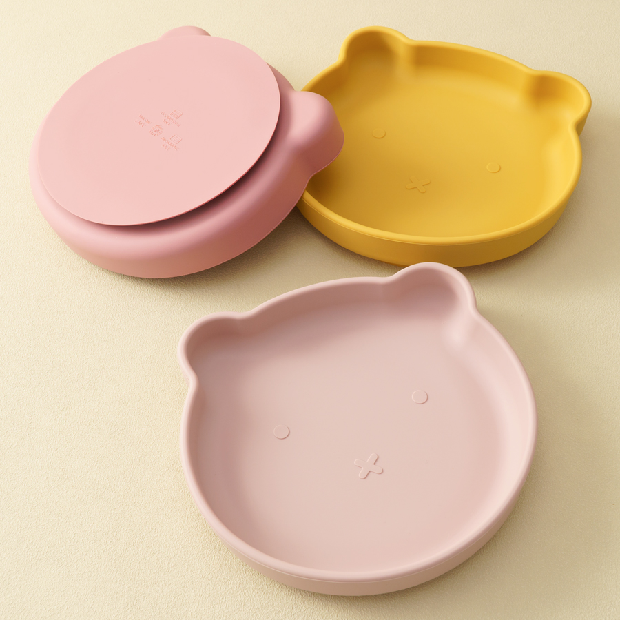 1PC Silicone Baby Dishes Sucti - Baby Food Dinner ulasan dan harga