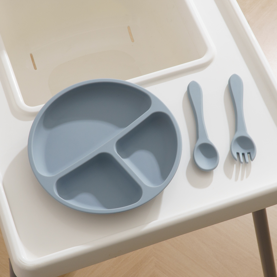 3PCS Children's Tableware Set  - Baby Food Dinner ulasan dan harga