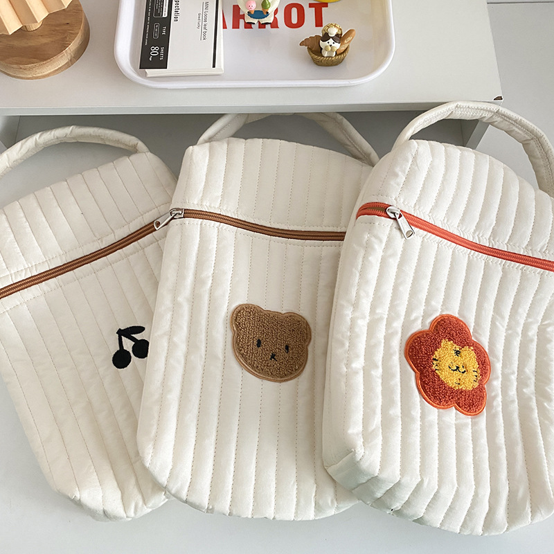 Baby Diaper Bag for Mom Cotton - Baby Food Organizer ulasan dan harga