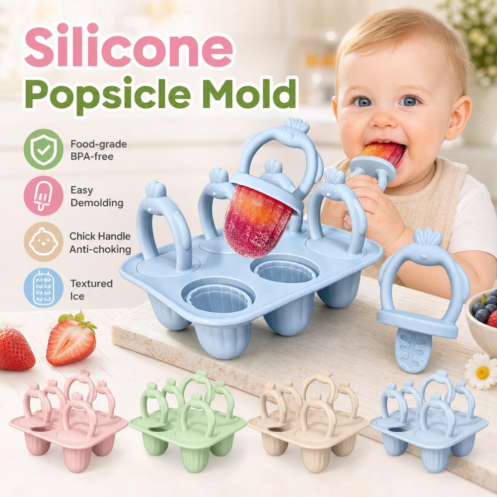 1set Silicone Popsicle Mold Si - Baby Food Homemade ulasan dan harga