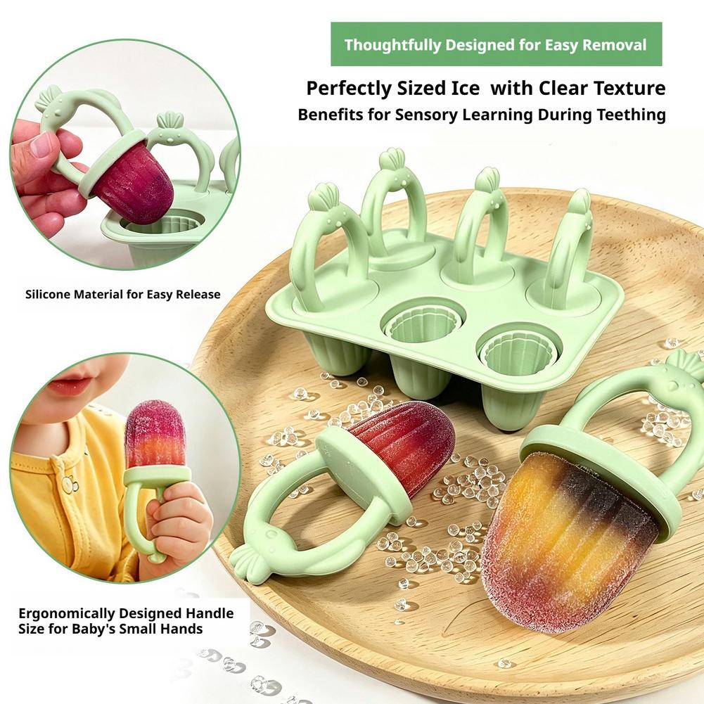 1set Silicone Popsicle Mold Si - Baby Food Homemade ulasan dan harga