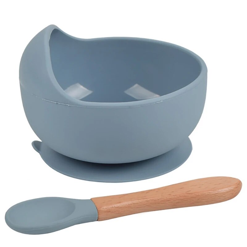 2PCS Silicone Baby Feeding Bow - Baby Food Dinner ulasan dan harga