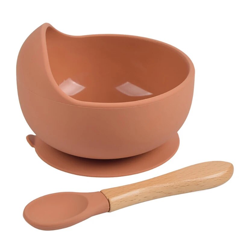 2PCS Silicone Baby Feeding Bow - Baby Food Dinner ulasan dan harga