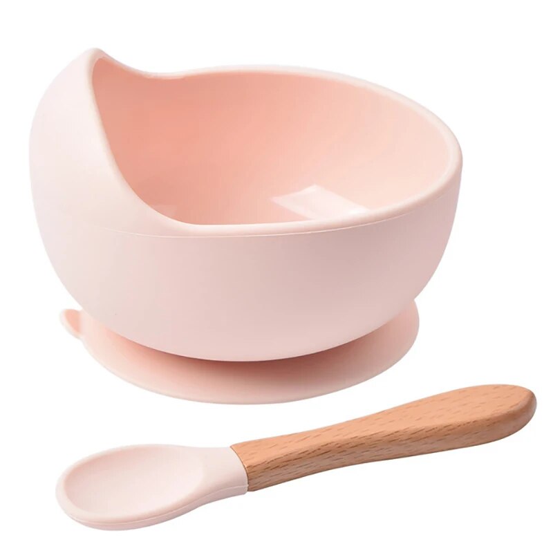 2PCS Silicone Baby Feeding Bow - Baby Food Dinner ulasan dan harga