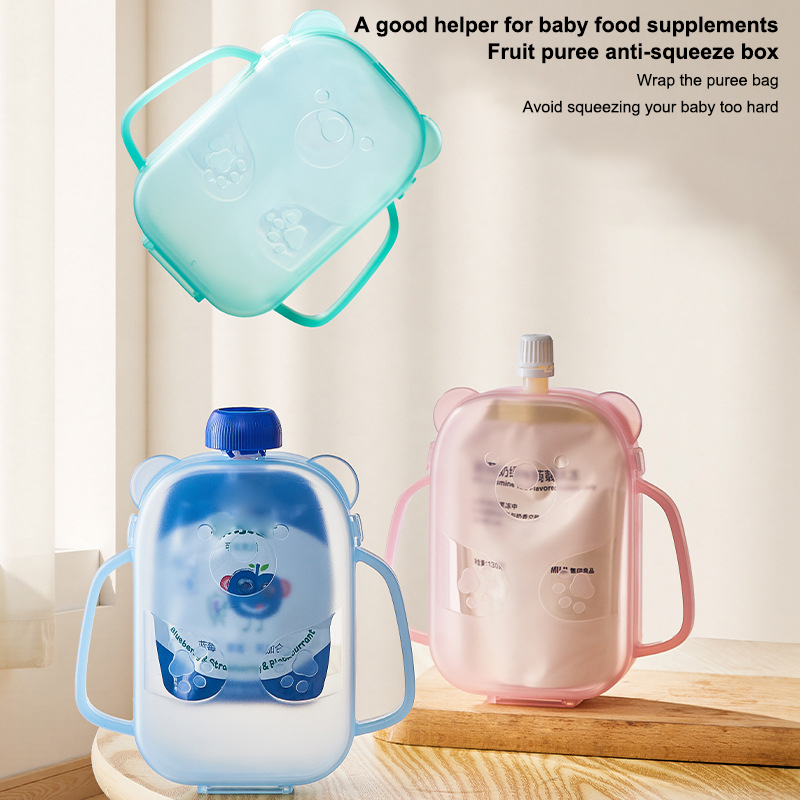 Food Pouch Holder Mess-Free Ba - Baby Food Pouches 1 Year Old ulasan dan harga