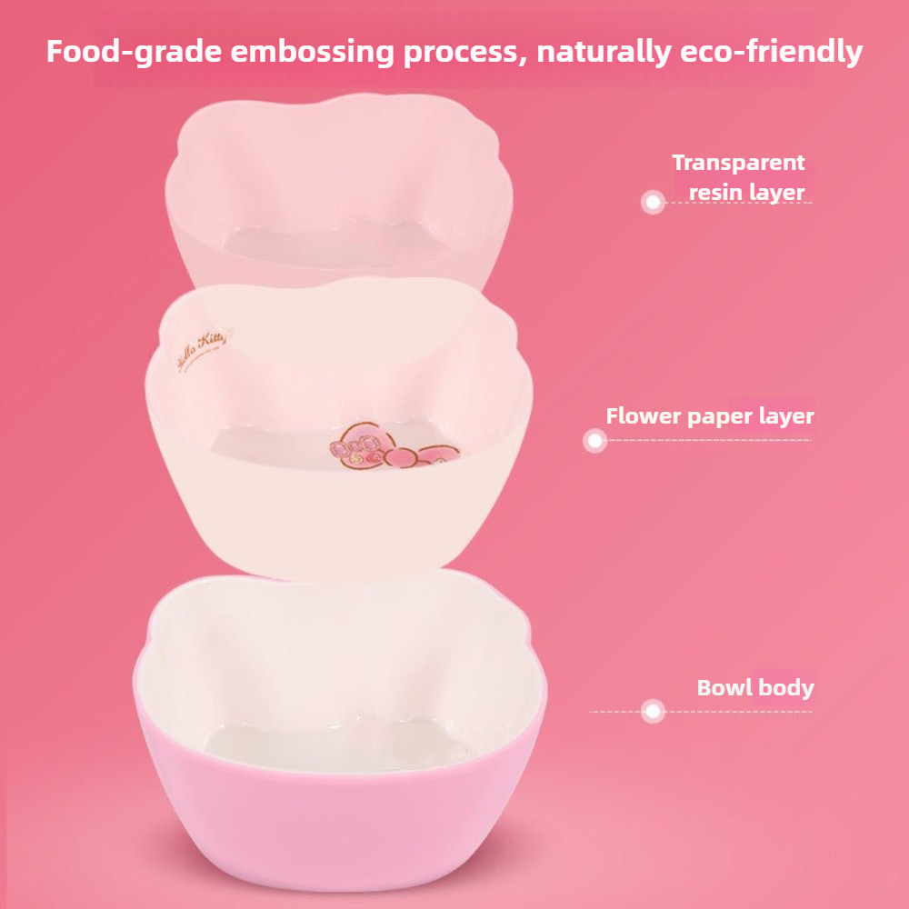 Sanrio Tableware Hello Kitty T - Baby Food Dinner ulasan dan harga