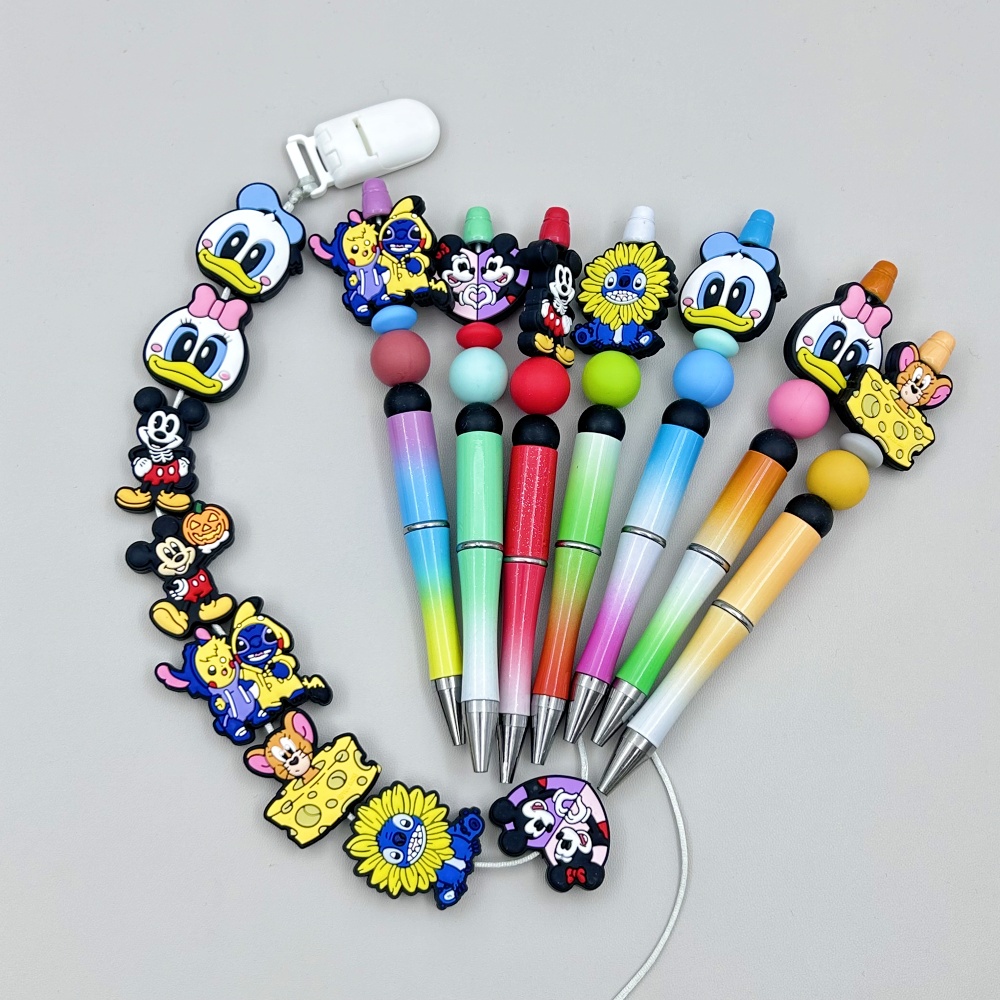 10PC DIY Cartoon Mini Silicone - Baby Food Toy ulasan dan harga