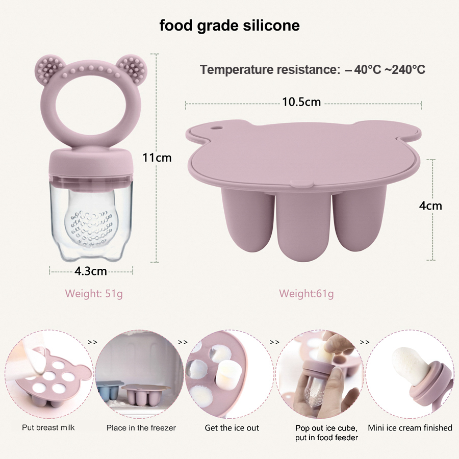 Baby Ice Cream Pops Silicone M - Baby Food Options ulasan dan harga