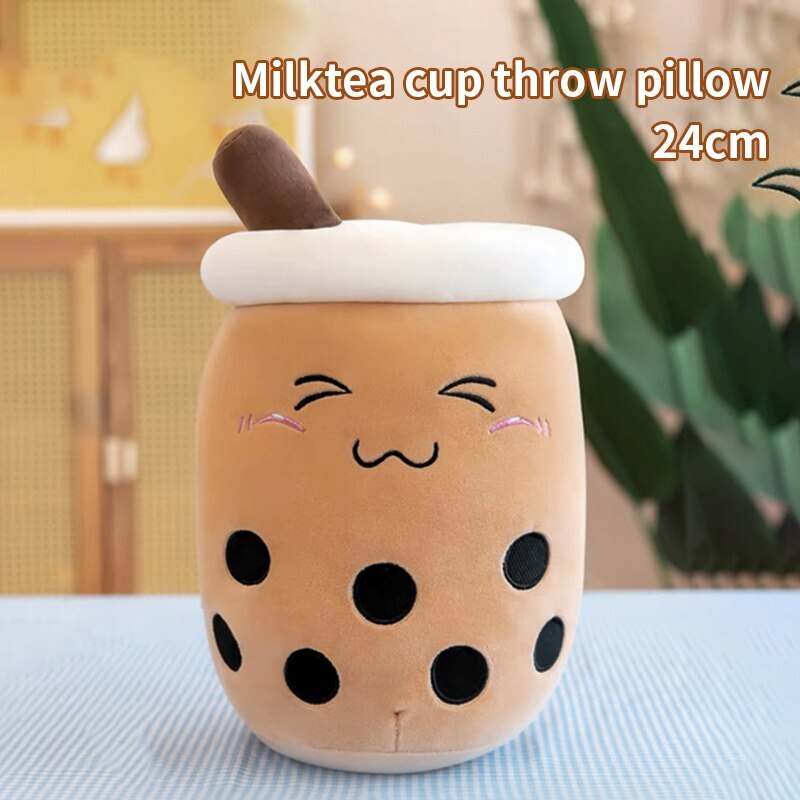 Cute Stuffed Boba Plush Bubble - Baby Food Toy ulasan dan harga