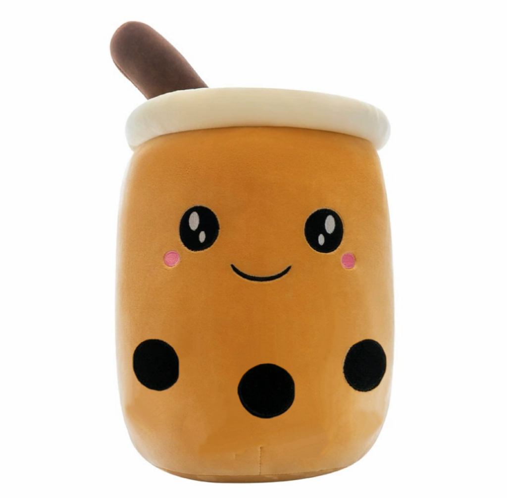 Cute Stuffed Boba Plush Bubble - Baby Food Toy ulasan dan harga