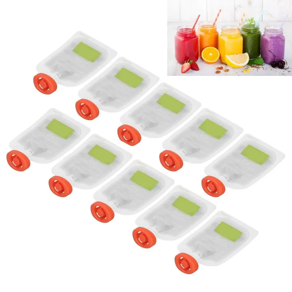 10Pcs Reusable Complementary F - Baby Food Pouches 1 Year Old ulasan dan harga
