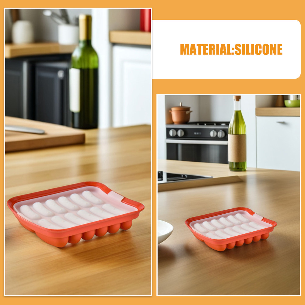Silicone Sausage Mold 12 Cavit - Baby Food Homemade ulasan dan harga