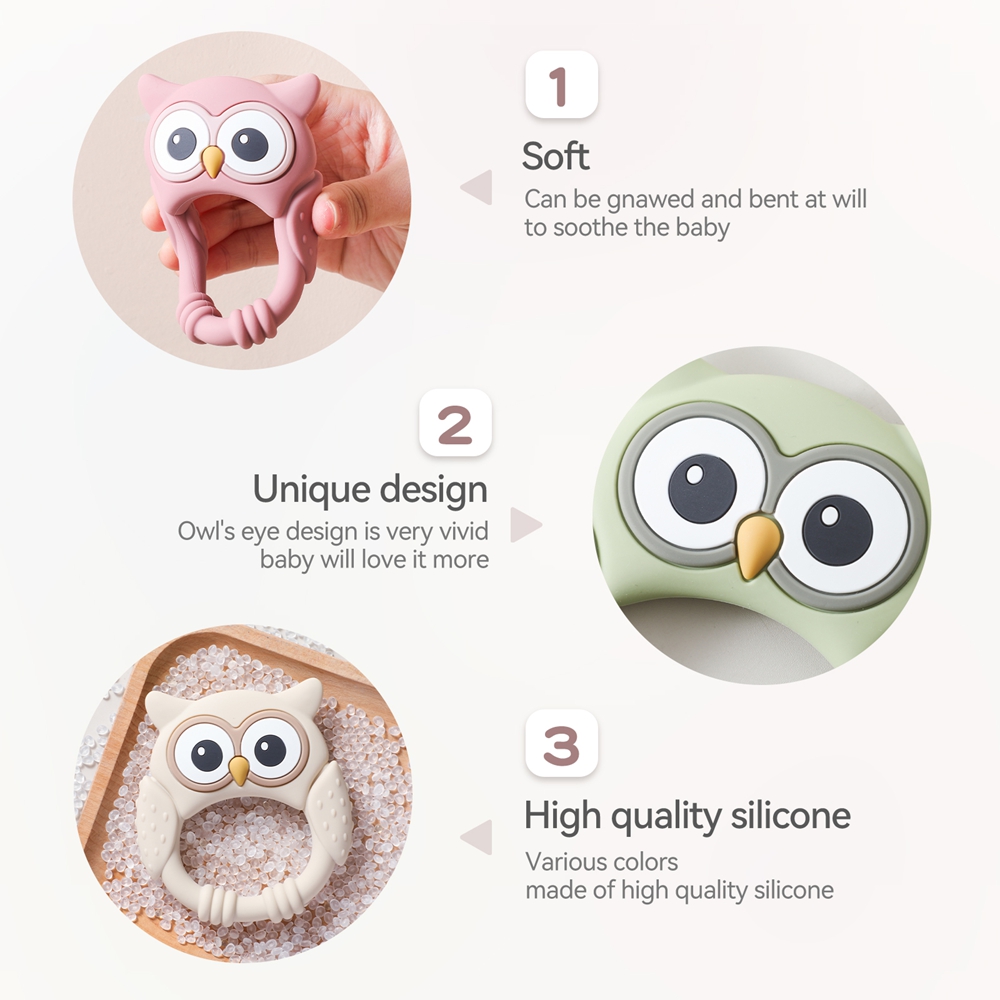 1pc Silicone Teether Baby 0-12 - Baby Food Natural ulasan dan harga
