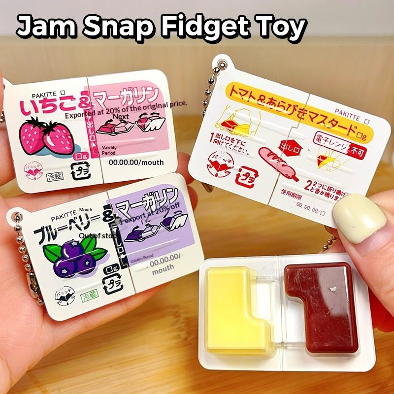 1Pc Mini Jam Snap Fidget Toys  - Baby Food Toy ulasan dan harga