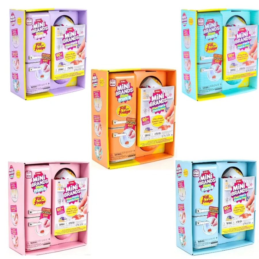 ZURU 5 Surprise Mini Fridge Ba - Baby Food Toy ulasan dan harga